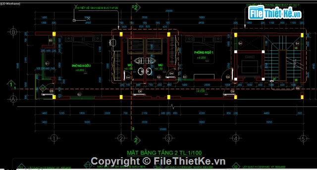 Nhà phố 4 tầng,kiến trúc 4 tầng,Bản vẽ Nhà phố,Filethietke nhà phố 5.05x18.7m,Filethietke nhà phố 4