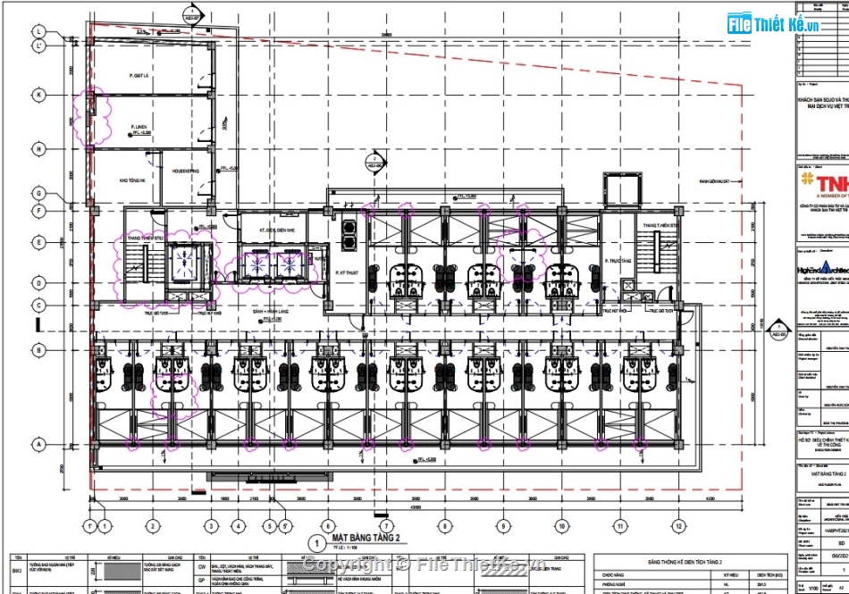 kiến trúc khách sạn,bản vẽ cad khách sạn,bản vẽ thiết kế khách sạn