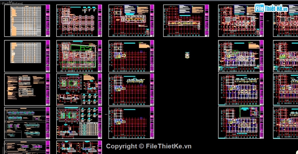 kiến trúc khách sạn,bản vẽ cad khách sạn,bản vẽ thiết kế khách sạn