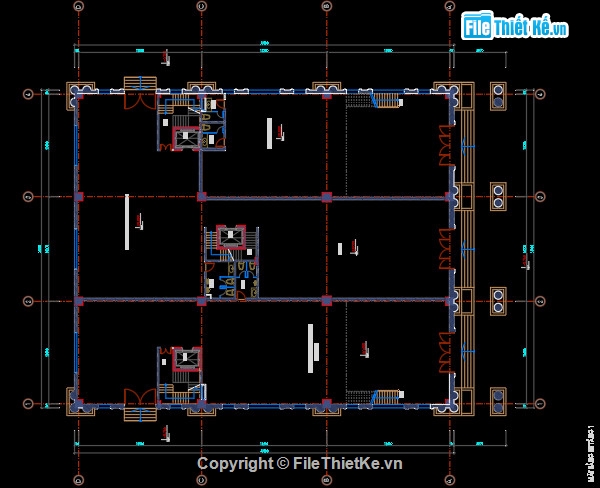 Hộ sơ thiết kế căn hộ chung cư,tòa nhà 7 tầng tân cổ điển,tòa nhà 7 tầng 31x37m,khách sạn 7 tầng 31x37m