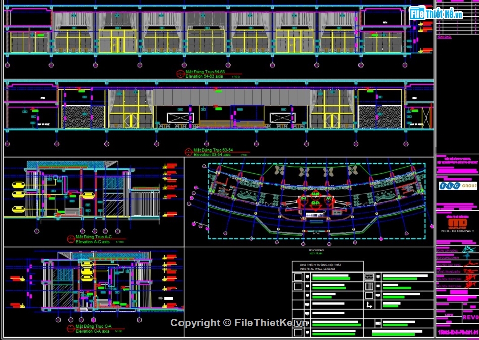 bản vẽ nhà hàng,kiến trúc nhà hàng,bản vẽ resort,kiến trúc resort,bản vẽ khu FLC
