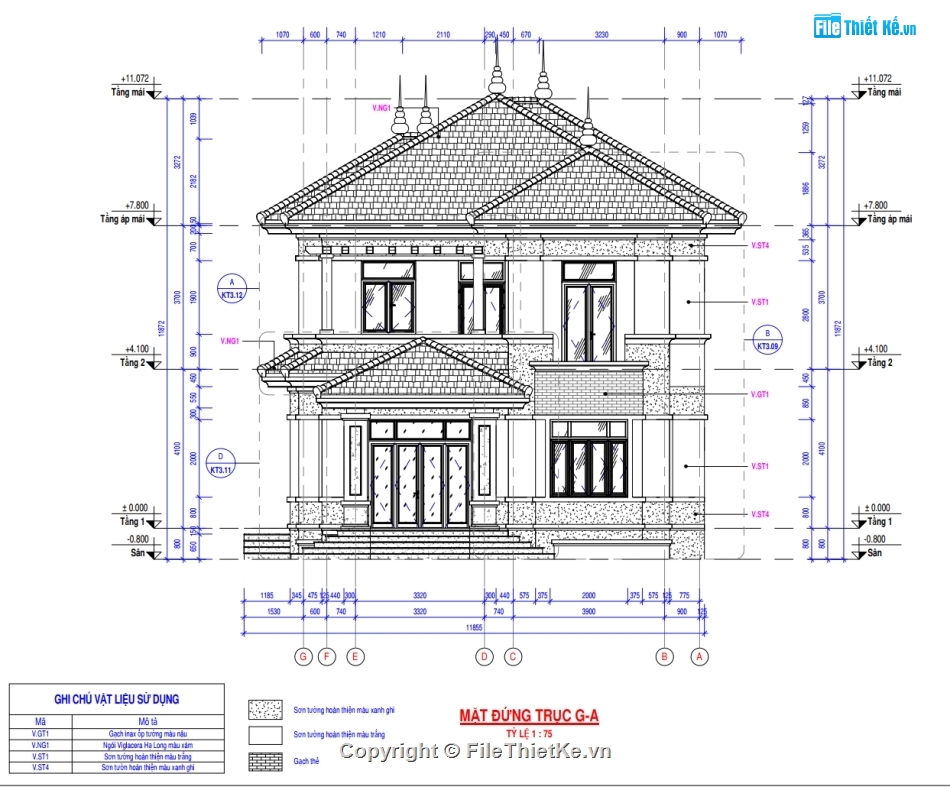 Full hồ sơ thiết kế,hồ sơ thiết kế kiến trúc,nhà mái nhật 2 tầng,mẫu nhà mái nhật 2 tầng