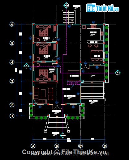 kiến trúc + kết cấu biệt thự 1 tầng,sketchup kiến trúc biệt thự 1 tầng,bản vẽ biệt thự tân cổ điển full,bản vẽ biệt thự 1 tầng,biệt thự 1 tầng 13x16.65m