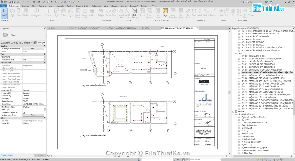 Model revit nhà phố 4 tầng,Revit nhà phố 4 tầng,Bản vẽ revit nhà phố 4 tầng,Bản vẽ nhà phố 4 tầng file revit,Nhà phố 4 tầng file revit