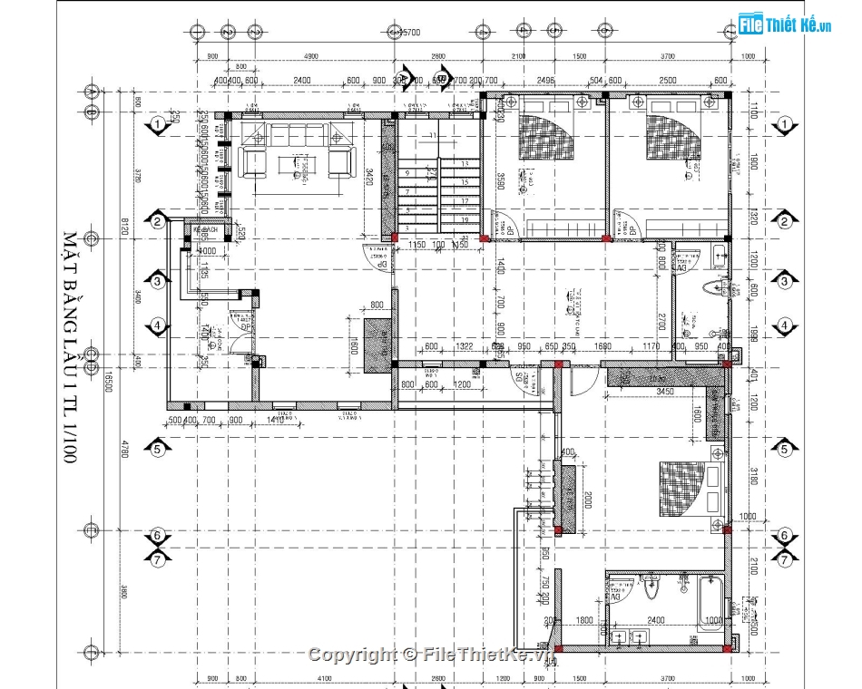 biệt thự 2 tầng,full hồ sơ thiết kế,bản vẽ thi công,biệt thự hiện đại,biệt thự,full hồ sơ thiết kế (kt+kc+me)