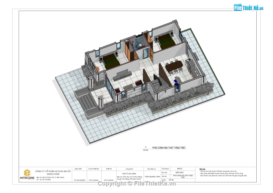 biệt thự 2 tầng,revit biệt thự 2 tầng,file revit biệt thự 2 tầng,biệt thự 2 tầng 9.2x12.4m