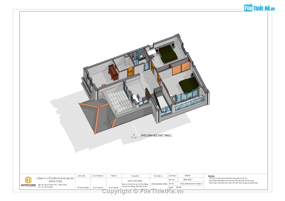 biệt thự 2 tầng,revit biệt thự 2 tầng,file revit biệt thự 2 tầng,biệt thự 2 tầng 9.2x12.4m