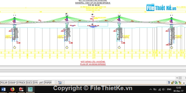 Hồ sơ thiết kế,full bản vẽ,bảng tính,cầu An Đông,Extradose,Dầm super-T