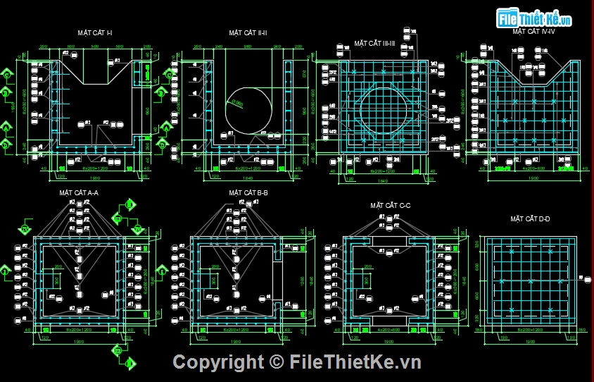 cống thoát nước ngang qua đường,chi tiết cống ngang đường,cống tròn d800,hố thu,dốc nước