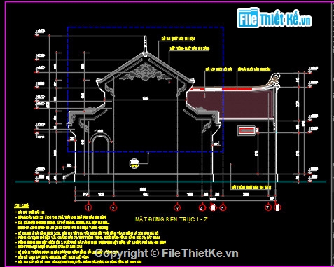 thiết kế chùa,đền chùa,thiết kế đền,dự toán