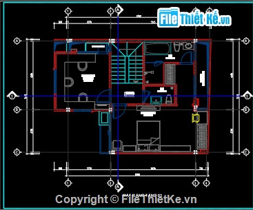 nhà 4 tầng,thiết kế nhà phố 4 tầng,bản vẽ nhà phố 4 tầng,mẫu nhà phố 4 tầng đẹp