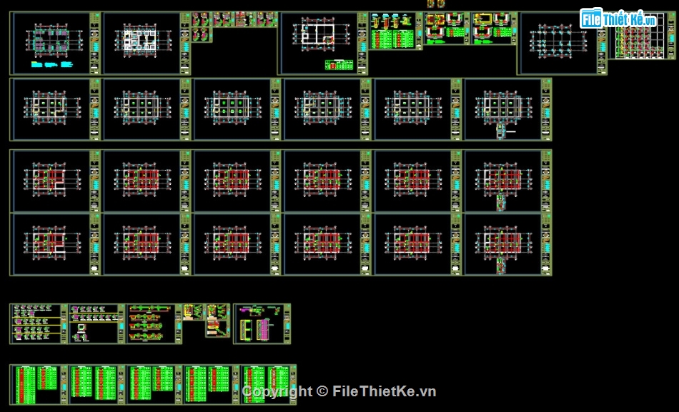 thiết kế văn phòng,tòa nhà 8 tầng,nhà văn phòng 8 tầng,nhà văn  phòng 8.5x14m,autocad thiết kế văn phòng 8 tầng