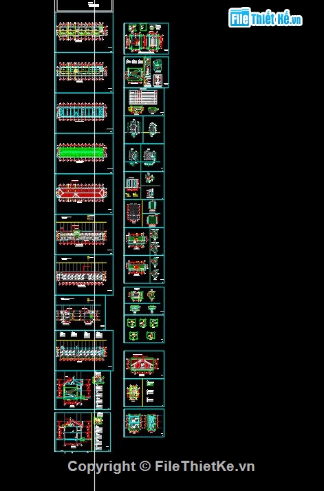 Autocad trường trung học,Trường học 2 tầng,Cad trường học 2 tầng,thiết kế trường học 2 tầng,bản vẽ trường học