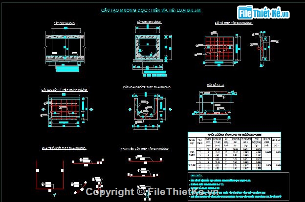 thiết kế mương,thoát nước,Full,mương nước,mương thoát nước