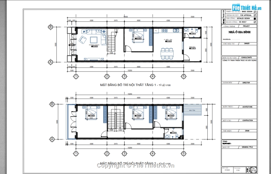 nhà 2 tầng,file cad nhà 2 tầng,nhà phố 2 tầng,cad nhà phố 2 tầng