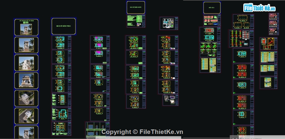 Full hồ sơ thiết kế 2 tầng 5x12m,bản vẽ nhà 2 tầng 5x12m,nhà 5x12