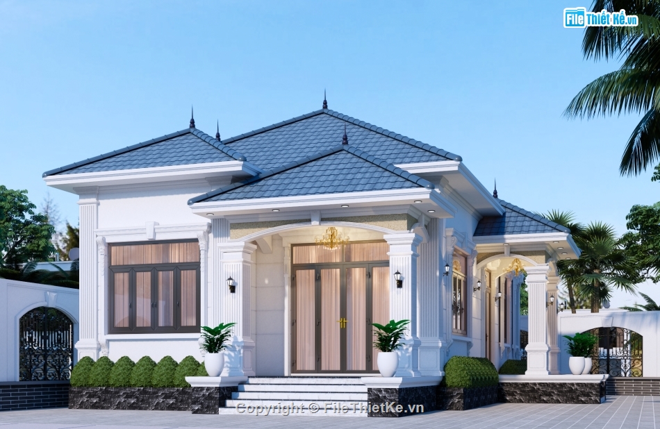 nhà cấp 4,thiết kế nhà cấp 4,kiến trúc nhà cấp 4