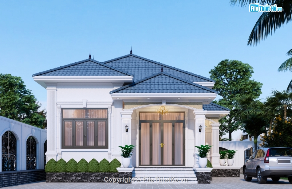 nhà cấp 4,thiết kế nhà cấp 4,kiến trúc nhà cấp 4