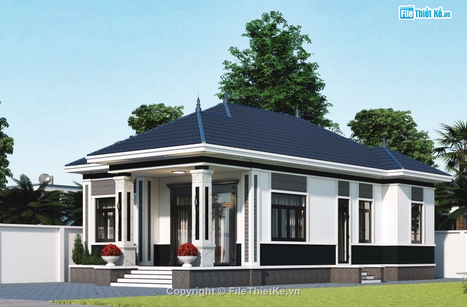 Full hồ sơ thiết kế,thiết kế nhà cấp 4,bản vẽ nhà cấp 4,kiến trúc nhà cấp 4