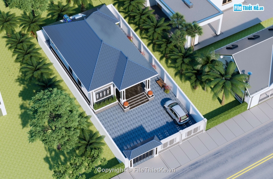 Full hồ sơ thiết kế,thiết kế nhà cấp 4,bản vẽ nhà cấp 4,kiến trúc nhà cấp 4