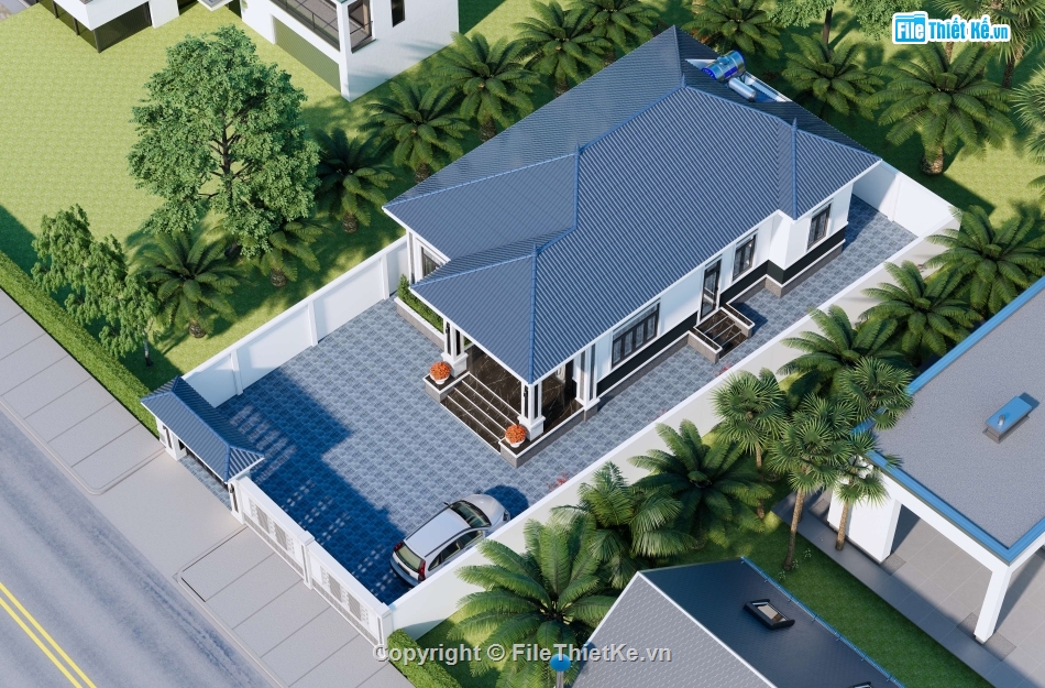 Full hồ sơ thiết kế,thiết kế nhà cấp 4,bản vẽ nhà cấp 4,kiến trúc nhà cấp 4