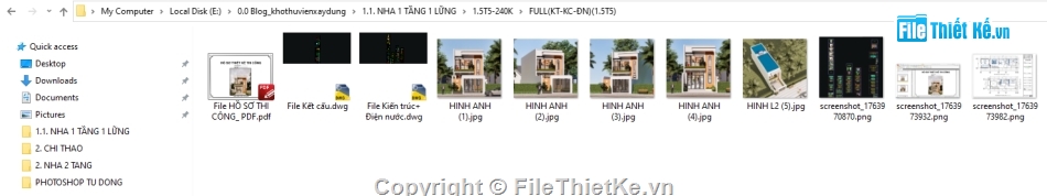 full thiết kế nhà gác lững 5x14,nhà gác lững 5x14,hồ sơ thi công nhà gác lững 5x14m