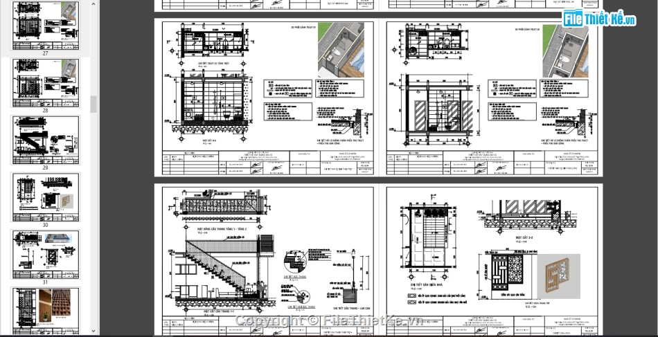 nhà gác lửng kích thước 5x14m,File cad nhà gác lửng,Thiết kế nhà gác lửng