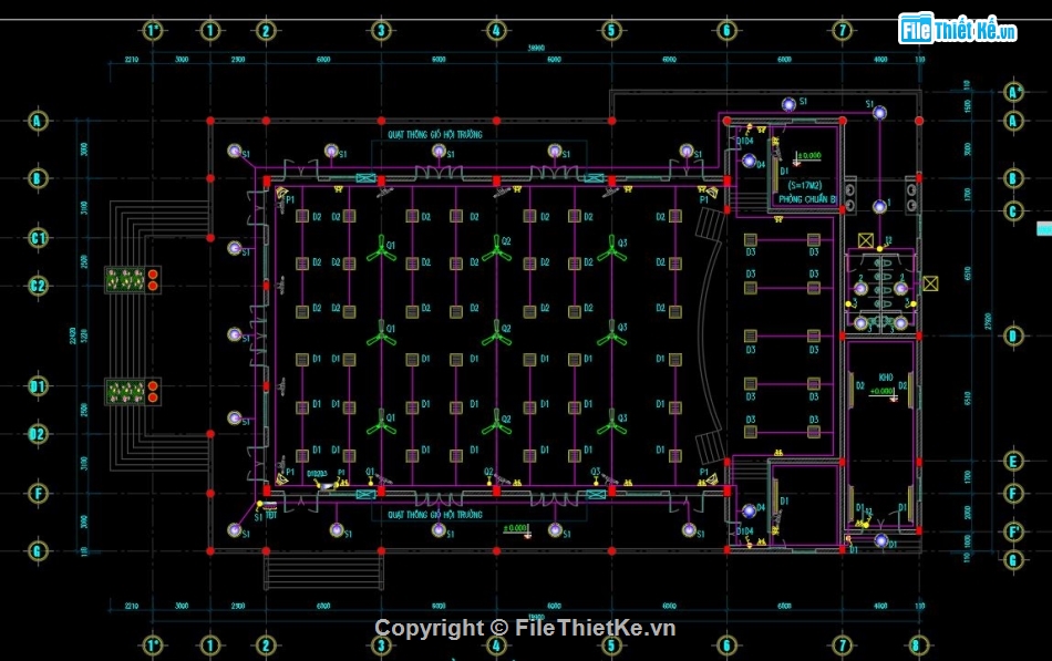 Full hồ sơ thiết kế,thiết kế nhà hội trường,autocad nhà hội trường,Cad thiết kế nhà hội trường,kiến trúc,kết cấu