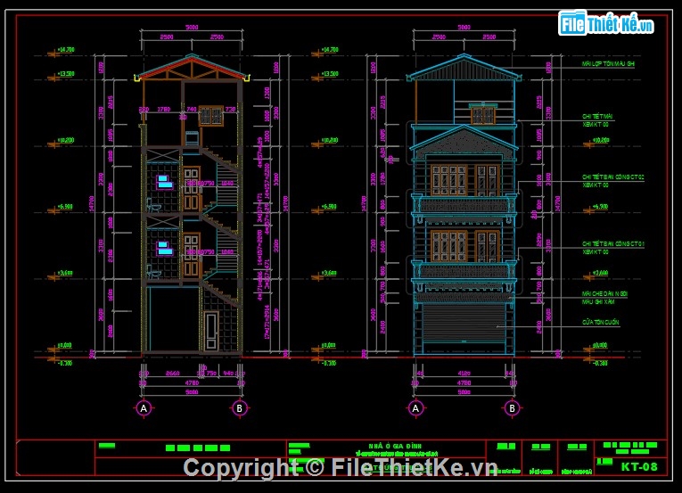 nhà phố 3 tầng,nhà 4 tầng,nhà 5 tầng,kiến trúc 5 tầng,nhà phố 5 tầng,thiết kế điện