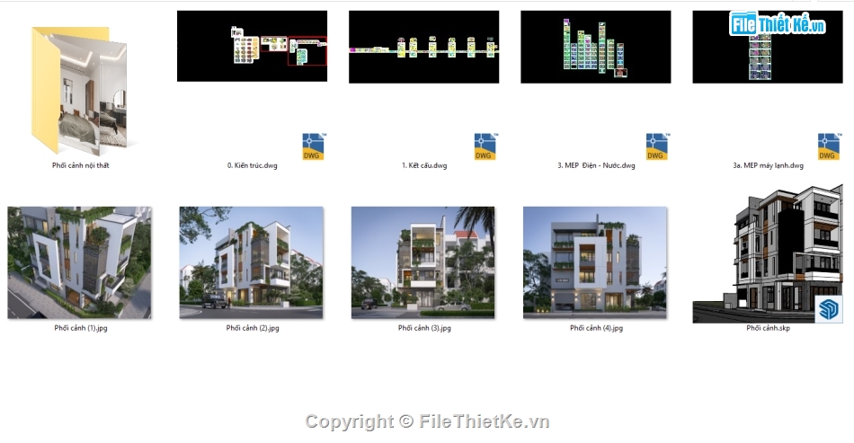 Full hồ sơ thiết kế,thiết kế nhà phố,model nhà phố file sketchup,nhà phố 2 mặt tiền,bản vẽ nhà phố hiện đại 4 tầng,hồ sơ thiết kế nhà phố