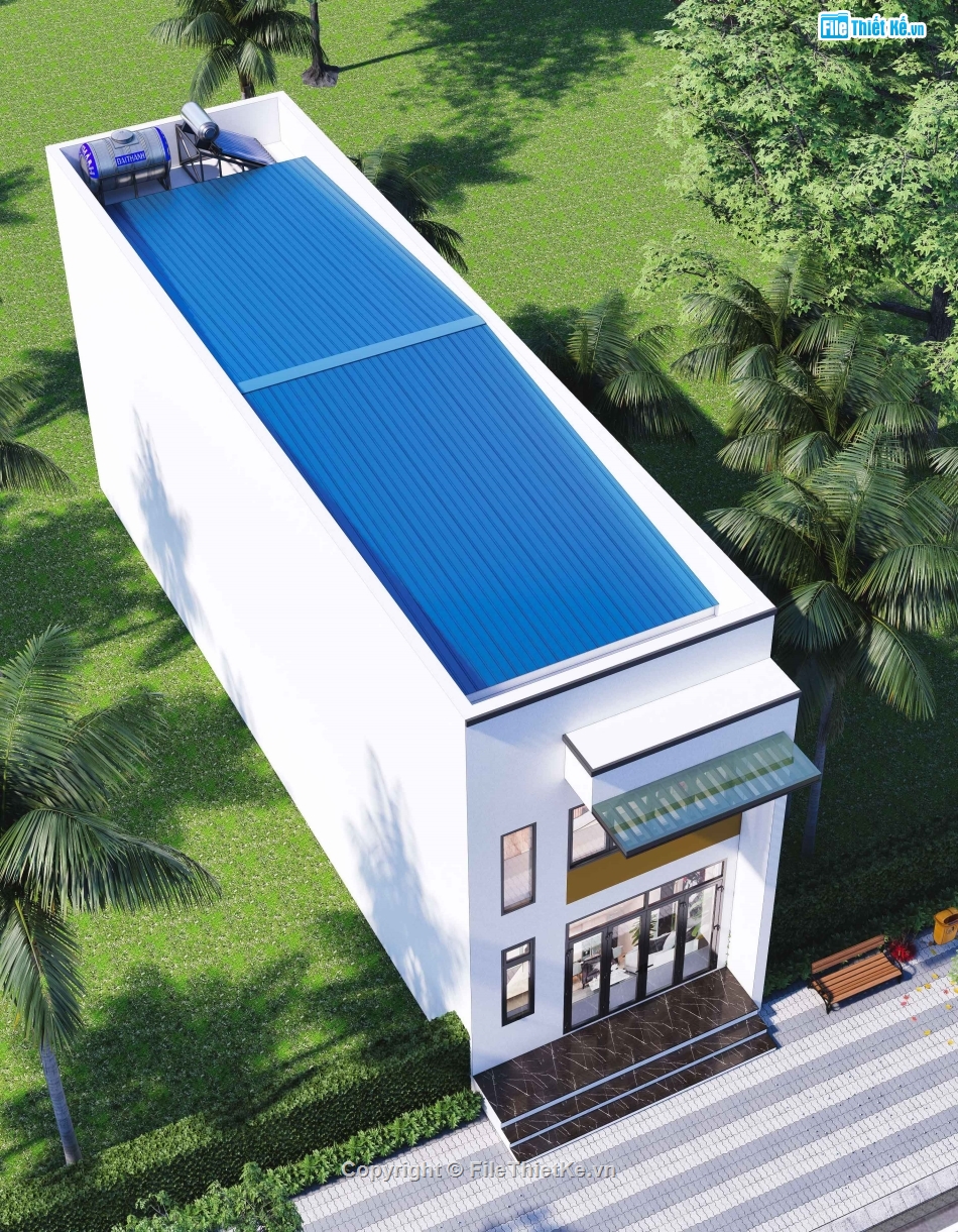 Full hồ sơ thiết kế,full hồ sơ nhà tầng lững,nhà tầng lững