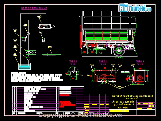 Full hồ sơ thiết kế xe tải,Thiết kế xe tải Iszuzu 5 tấn,Autocad thiết kế xe tải,Cad thiết kế xe Isuzu 5 tấn