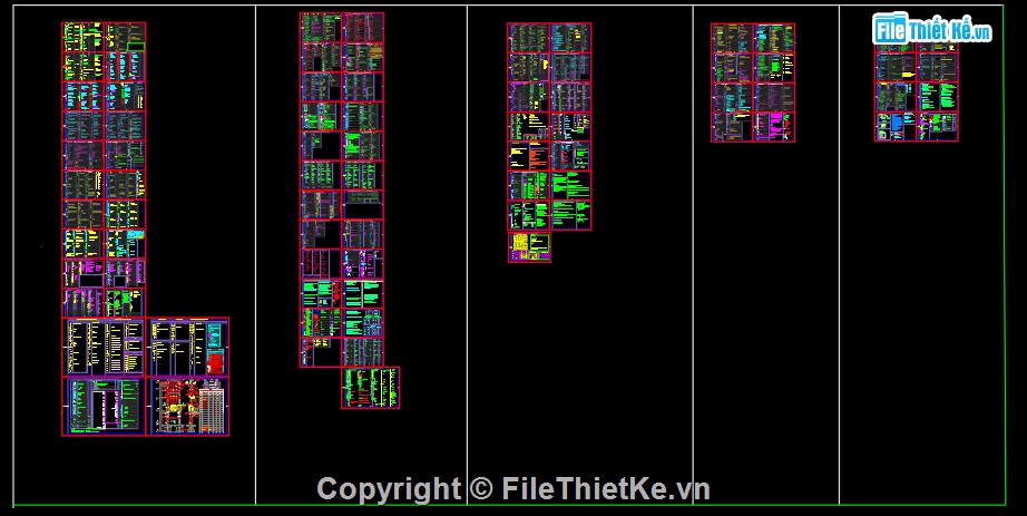 điện,Full,HVAC,Full điện nước,Phần điện nước,Cad điện nước