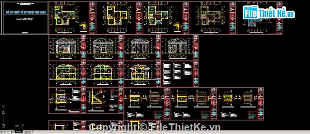 kiến trúc biệt thự,biệt thự vườn,biệt thự sketchup,biệt thự 2 tầng,biệt thự 2 tầng 12.72x13.8m