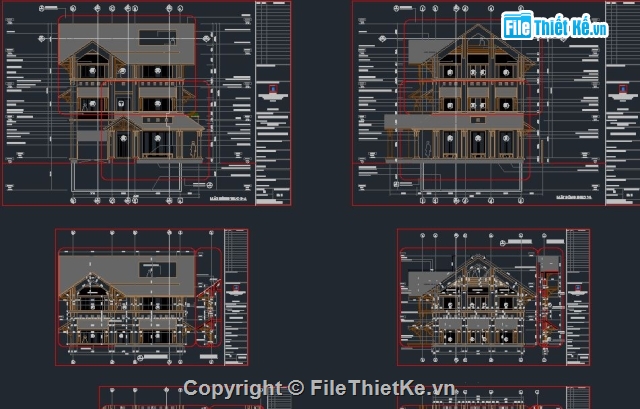 kiến trúc biệt thự,kiến trúc 4 tầng,biệt thự 4 tầng,4 tầng,Biệt thự  4 tầng 16x17m