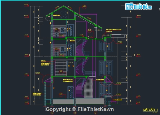 biệt thự 4 tầng,Kiến trúc Biệt thự 4 tầng,nhà 4 tầng,nhà phố 4 tầng,4 tầng