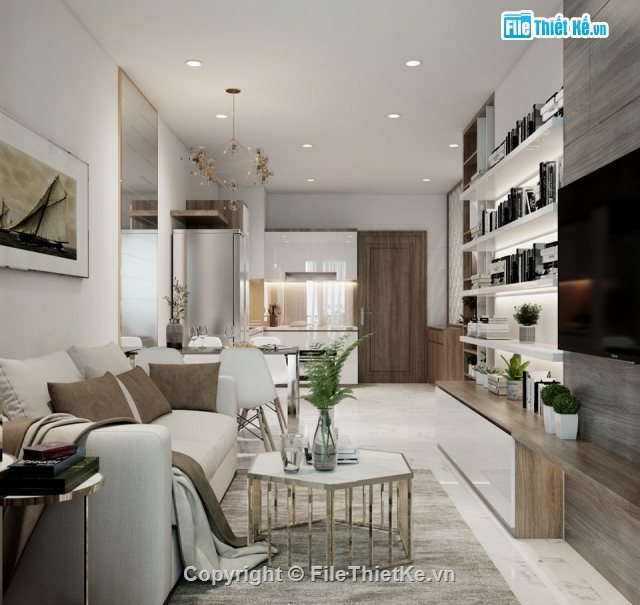 nội thất căn hộ,Nội thất phòng ăn,Nội thất 3D,3dmax thiết kế nội thất,mẫu nội thất căn hộ