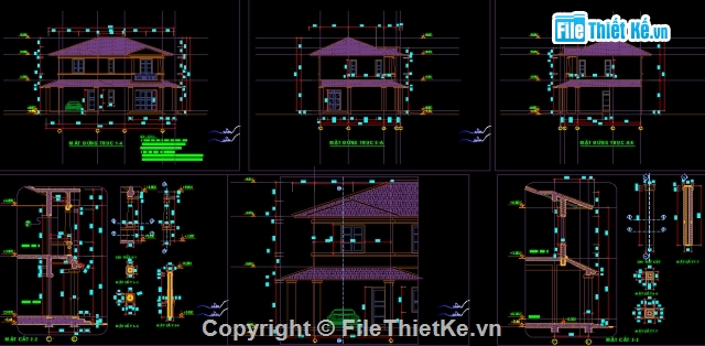 kiến trúc biệt thự,chi tiết biệt thự,biệt thự đơn lập