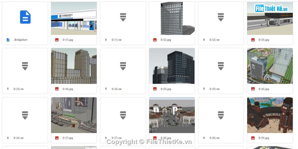 File sketchup nhà ở văn phòng,File sketchup trung tâm thương mại,File SU Trung tâm thương mại,File su nhà ở văn phòng