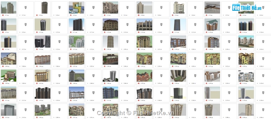 thư viện sketchup chung cư,Trọn bộ sketchup chung cư,Thư viện sketchup chung cư văn phòng,Thư viện chung cư văn phòng sketchup