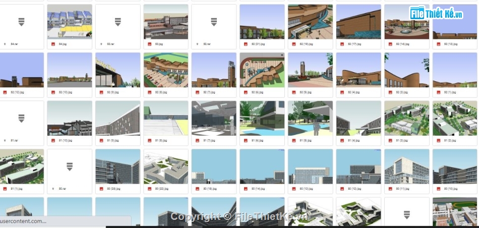 Sketchup trường học,Thư viện Sketchup trường học,File Sketchup trường học,Full sketchup Sketchup trường học,Tổng hợp Sketchup trường học