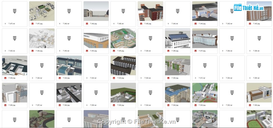 Sketchup trường học,Thư viện Sketchup trường học,File Sketchup trường học,Full sketchup Sketchup trường học,Tổng hợp Sketchup trường học