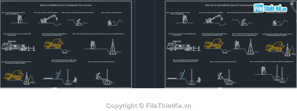 Biện pháp thi công,Biện pháp thi công an toàn giao thông,Biện pháp thi công điện chiếu sáng,Hệ thống an toàn giao thông,điện chiếu sáng cao tốc,thuyết minh bptc