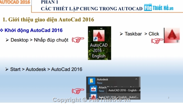 cad cơ bản,chi tiết,giáo trình,autocad,autocad 2016,hướng dẫn