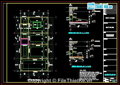 nhà 5 tầng,bản vẽ cad nhà phố 5 tầng,kết cấu nhà phố,kết cấu nhà cao tầng,Thiết kế nhà phố 5 tầng