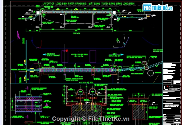 đồ án xử lý nước thải,Cầu Long bình,Xử lý nước thải,2 đầu cầu Long bình,Hai đầu cầu