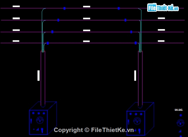 điện nhà xưởng,điện chiếu sáng nhà xưởng,bản vẽ điện nhà xưởng