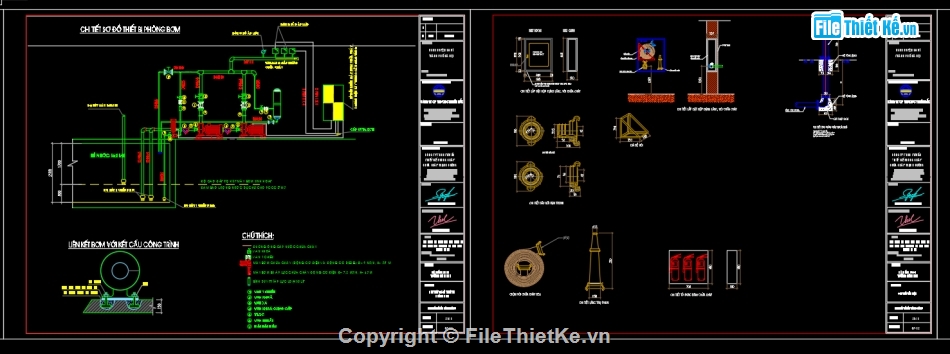 bản vẽ hệ thống pccc file cad,phòng cháy chữa cháy trường học,file cad thiết kế hệ thống phòng cháy chữa cháy