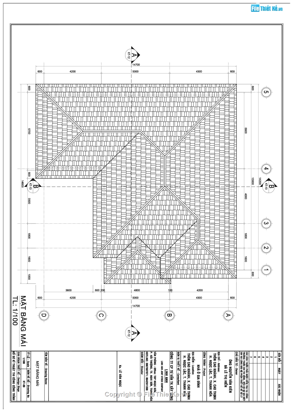 biệt thự vườn mái Nhật,Biệt thự 1 tầng 13.5x14.5m,File cad biệt thự 1 tầng,Biệt thự 1 tầng file cad,Bản vẽ biệt thự 1 tầng