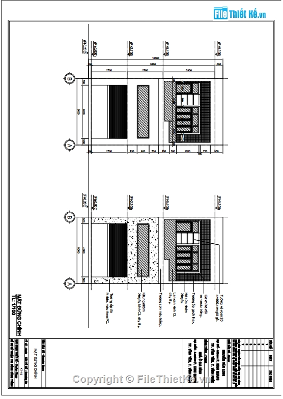 Nhà phố 5x15m,File cad nhà phố 2.5 tầng,bản vẽ nhà phố 2 tầng,kiến trúc nhà phố 2 tầng